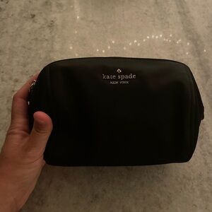 Kate Spade Black Cosmetic Bag NWOT